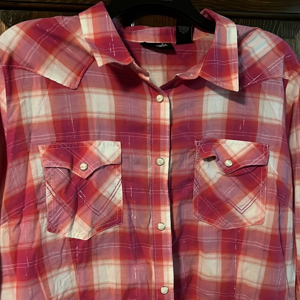 Wrangler Retro, long sleeve, pearl snap